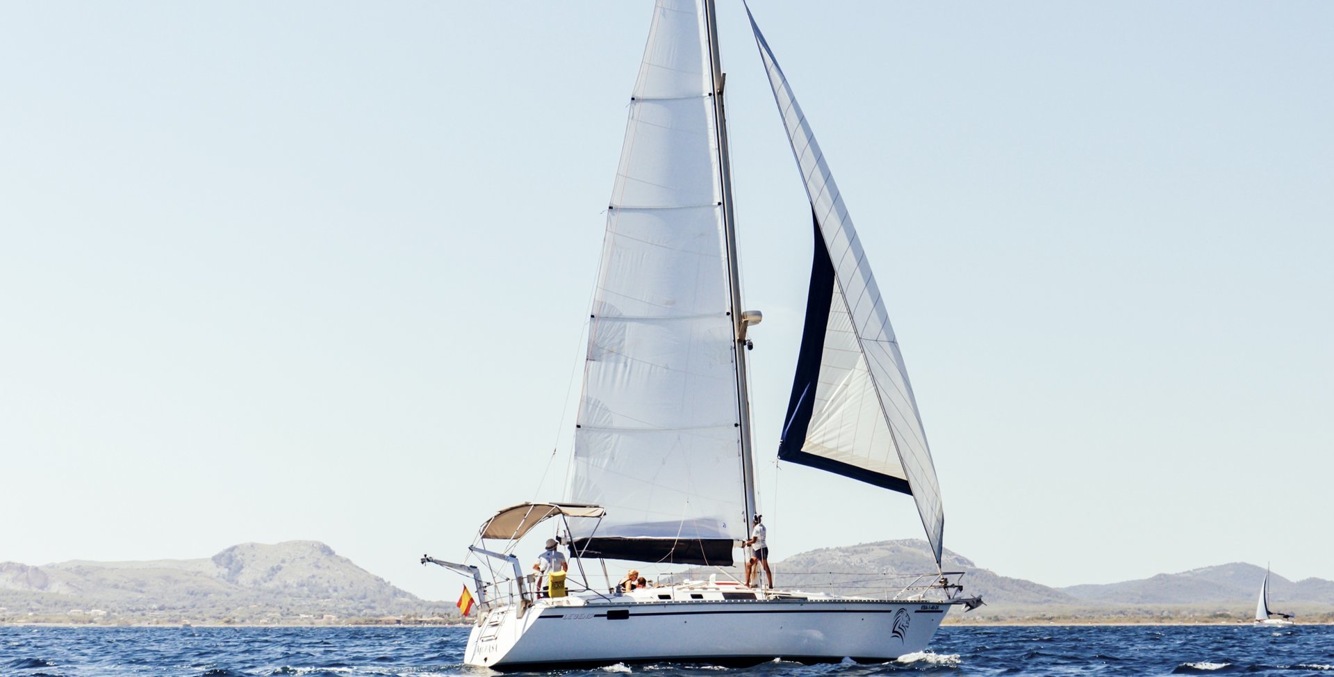 Stop zum Schimmen in einer Bucht