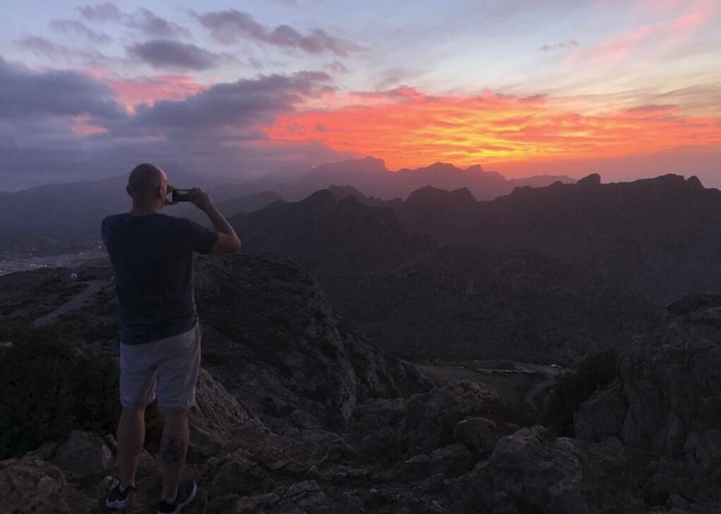 Fotos vom Sonnenuntergang