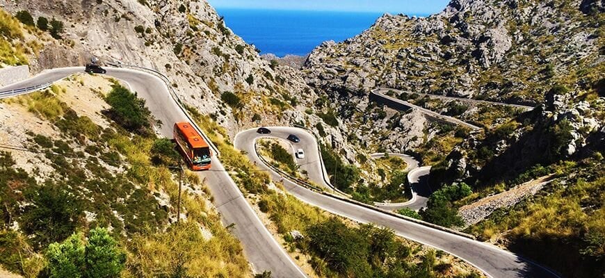 Route nach Sa Calobra