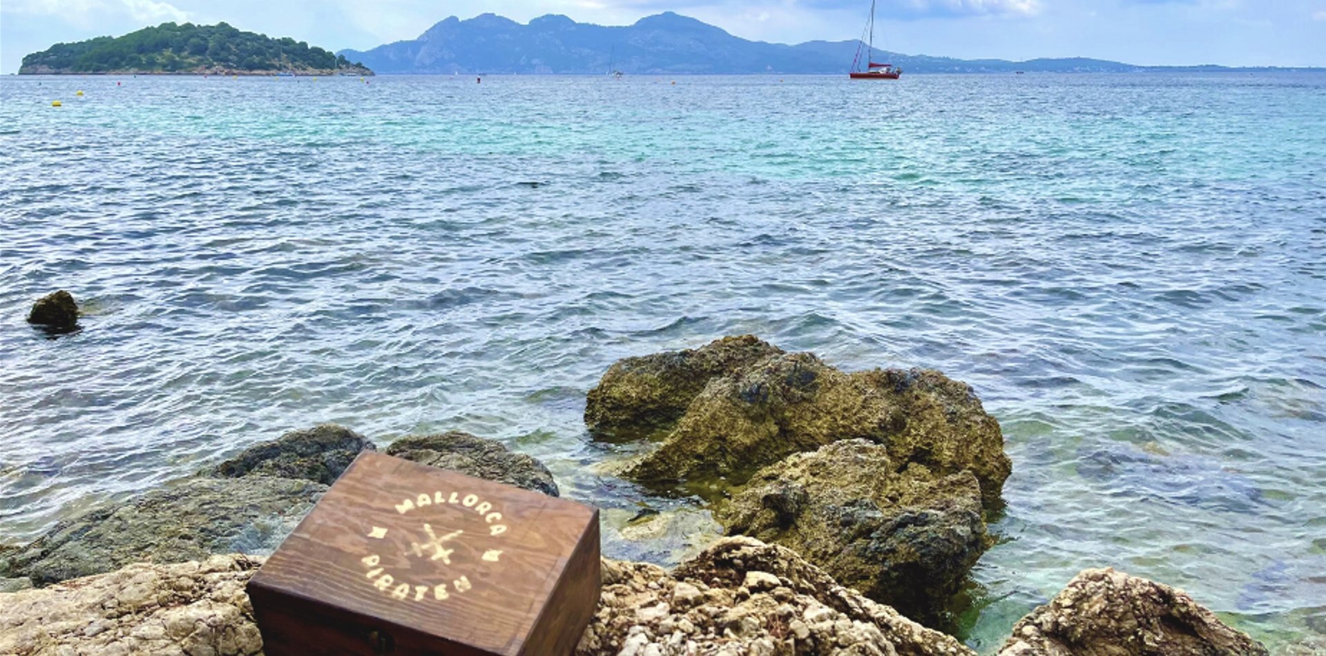 Piratenschatz am Strand