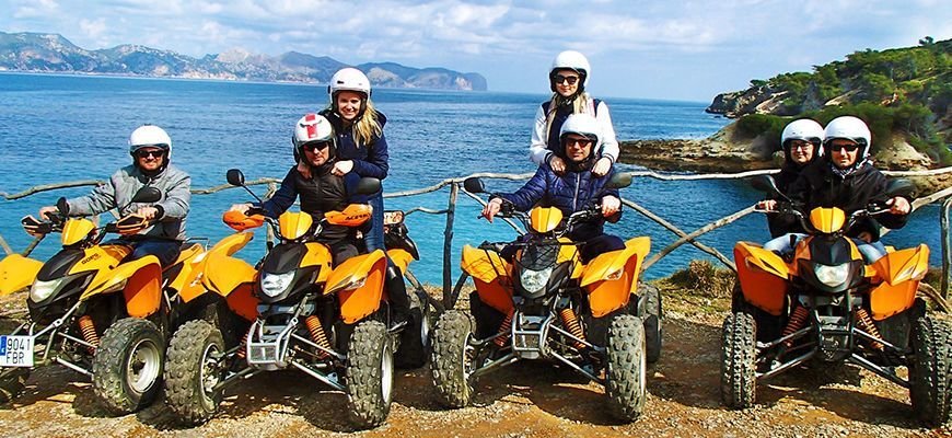 aventura en quad en mallorca