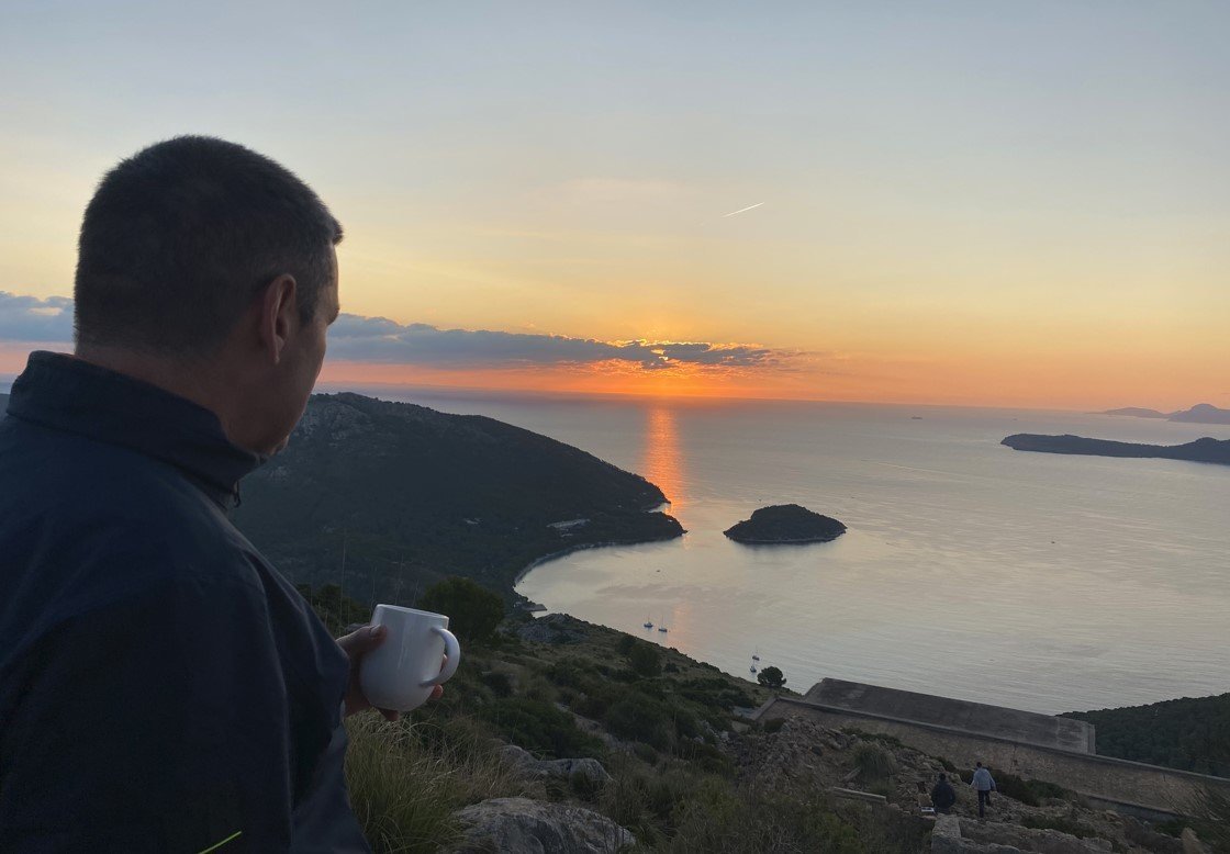 frühstück auf der sonnenaufgangstour auf mallorca