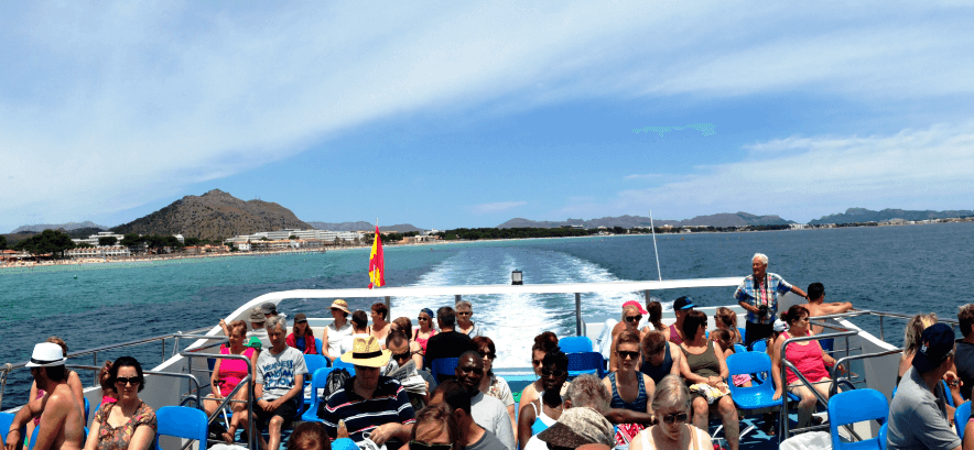 glass bottom boat 2,5 hour