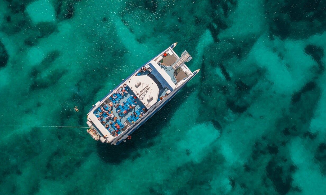 boat trip panoramic views