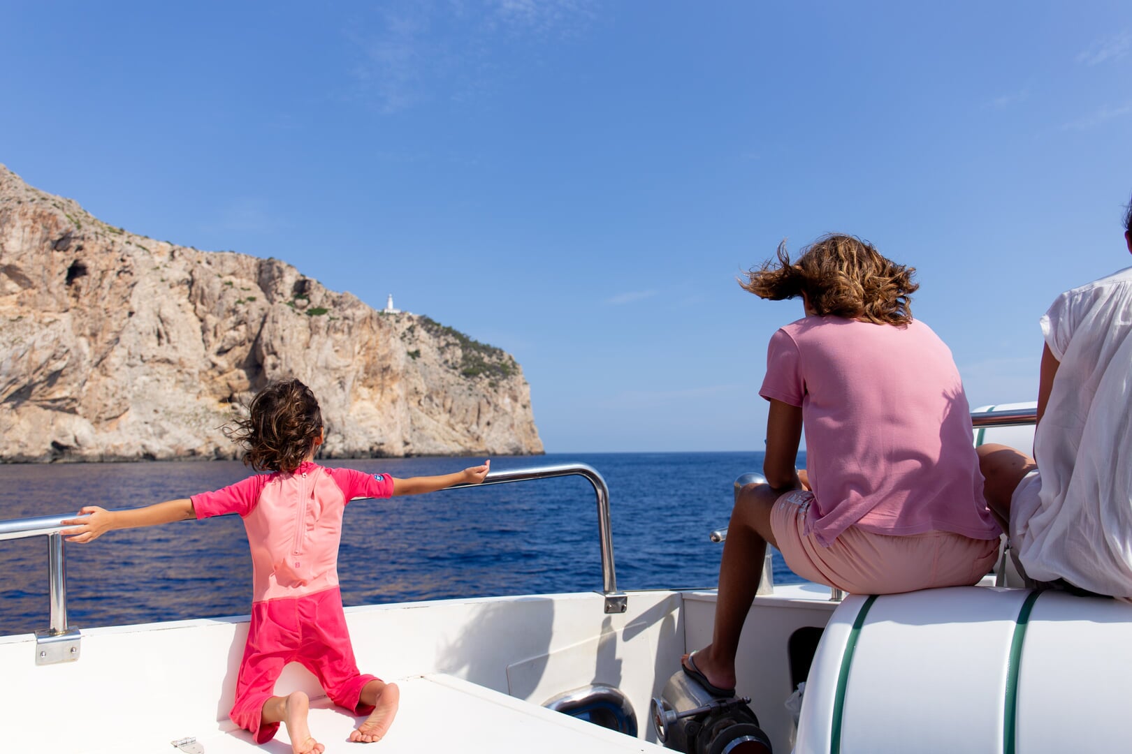 on the boat