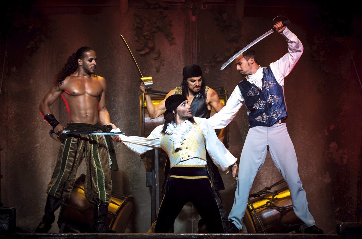 pirates show vip