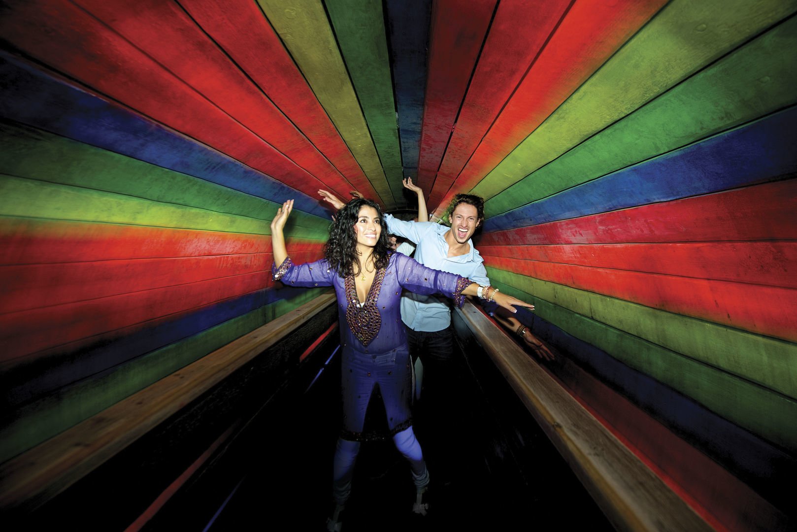 kaleidescope tunnel