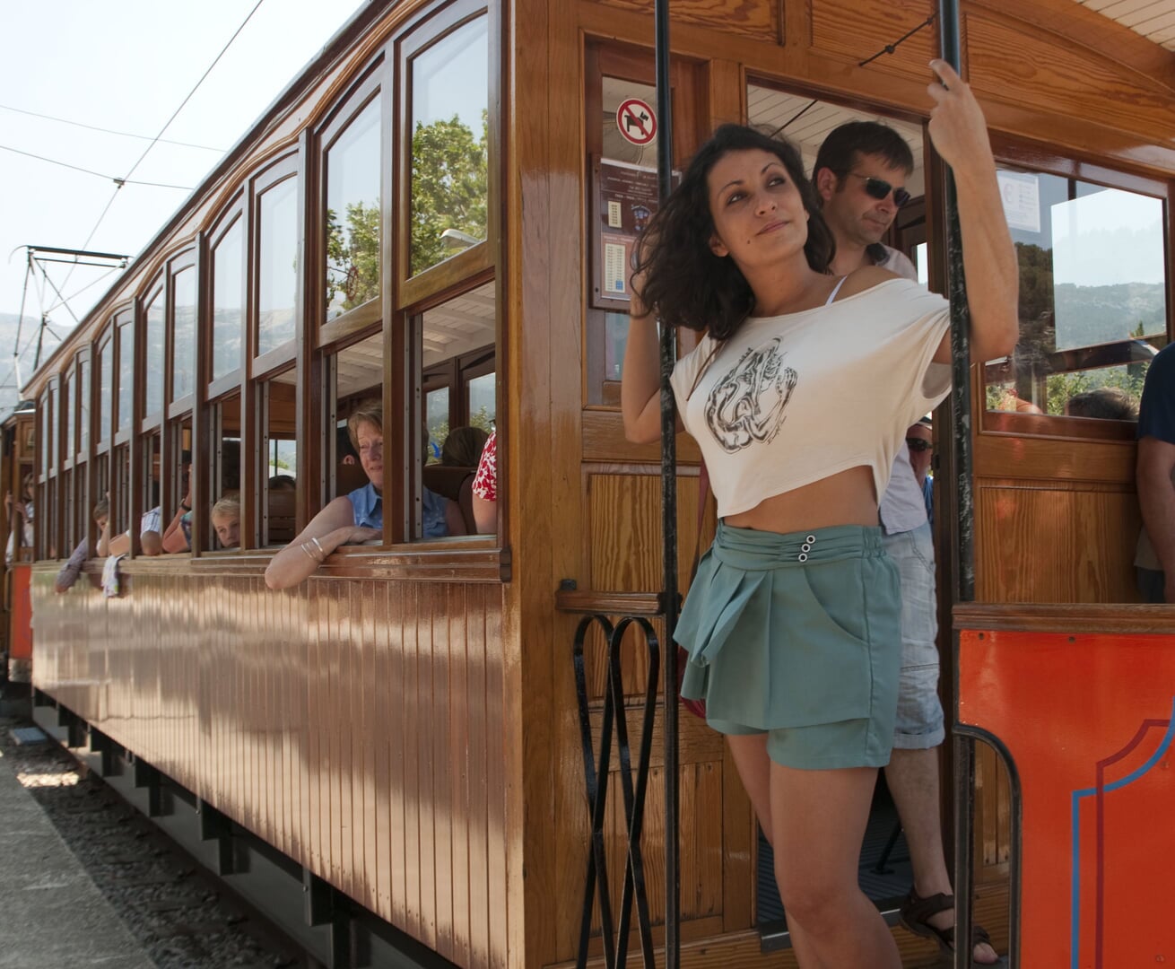 Tram ride in Soller