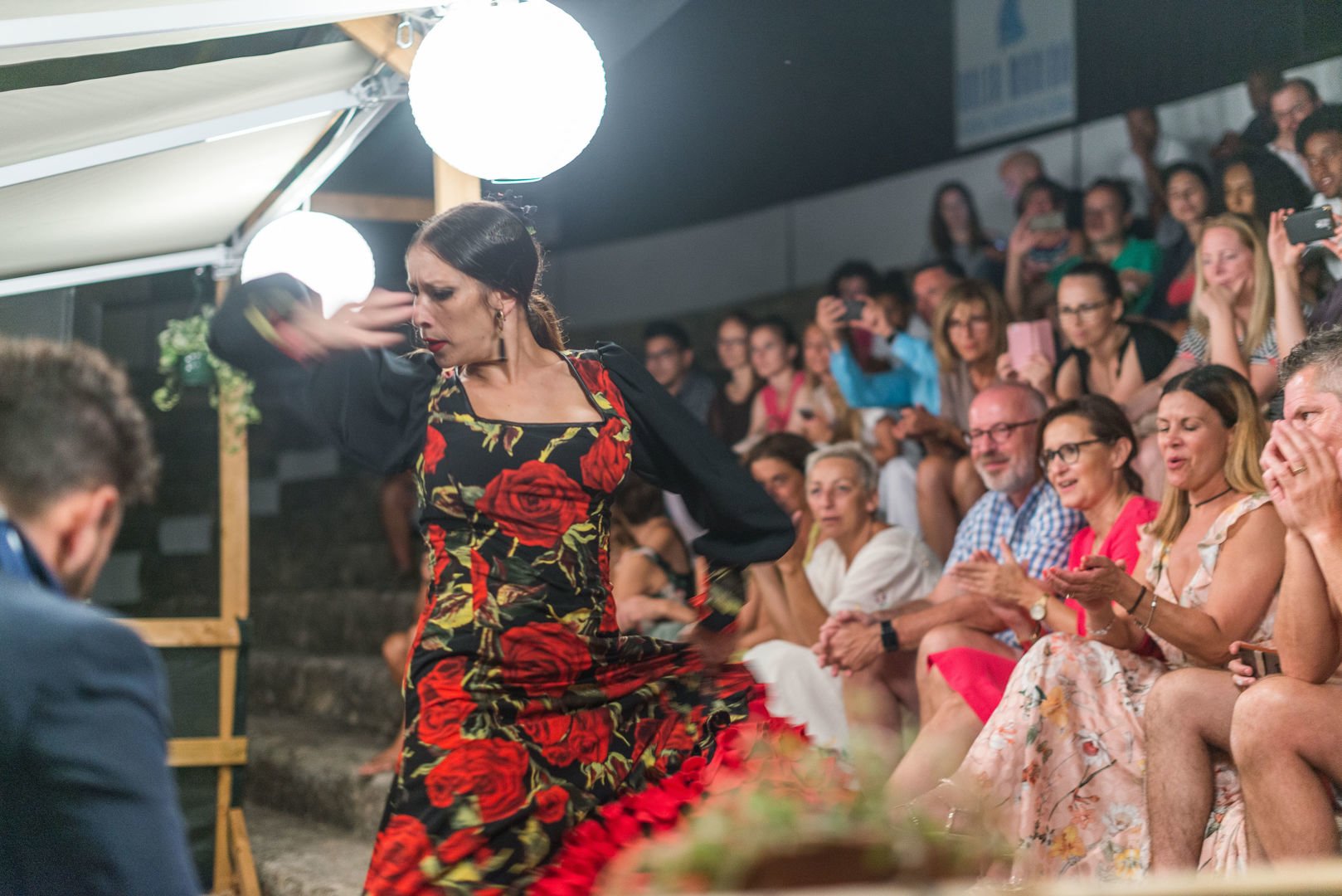 typical flamenco dancer