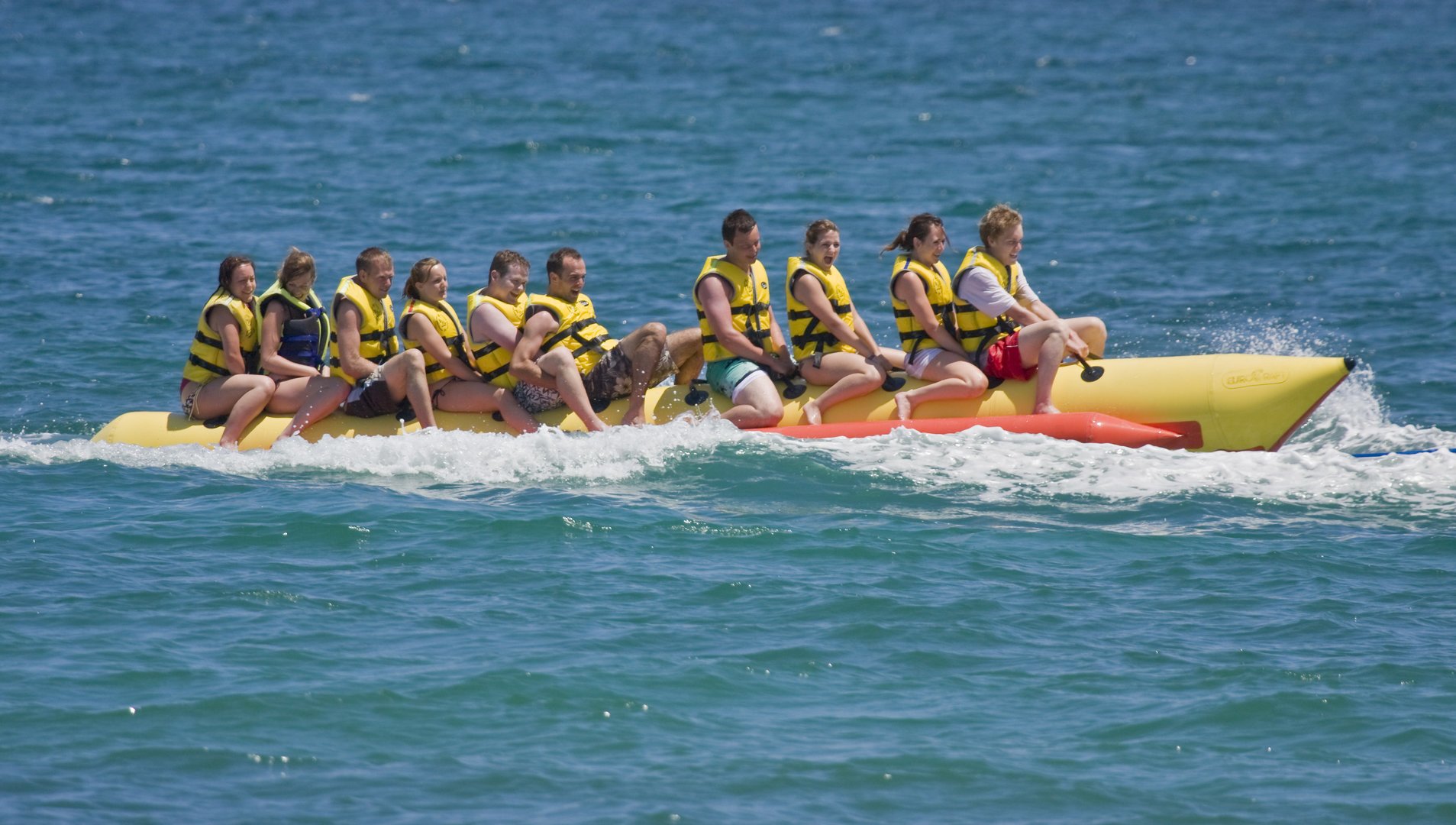 banana boat ride in alcudia