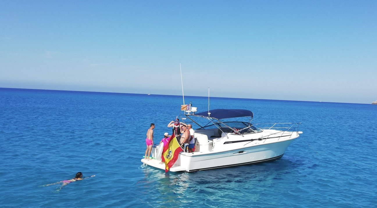 typical fishing boat mallorca