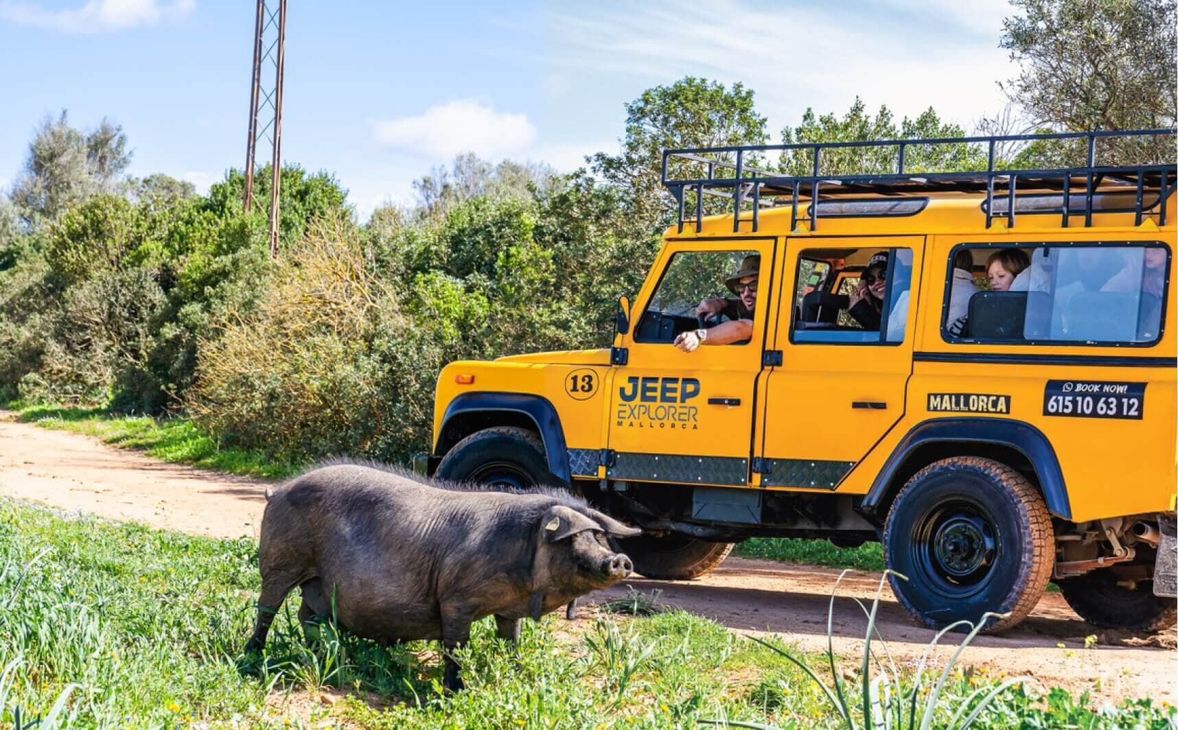 jeep explorer at rancho grande mallorca