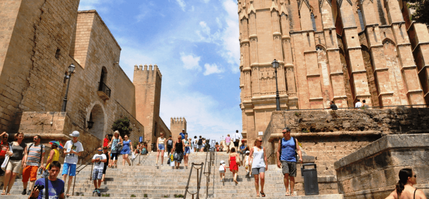 Stairs to the cathedral