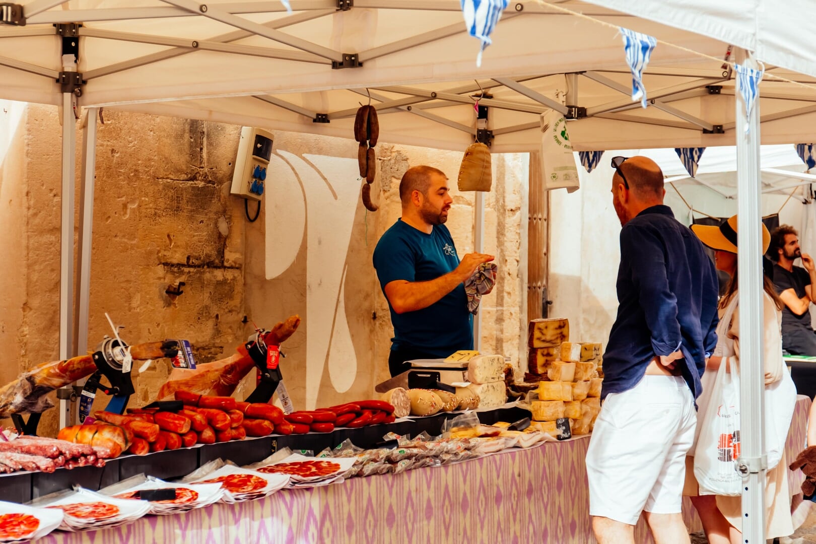 sausage stand