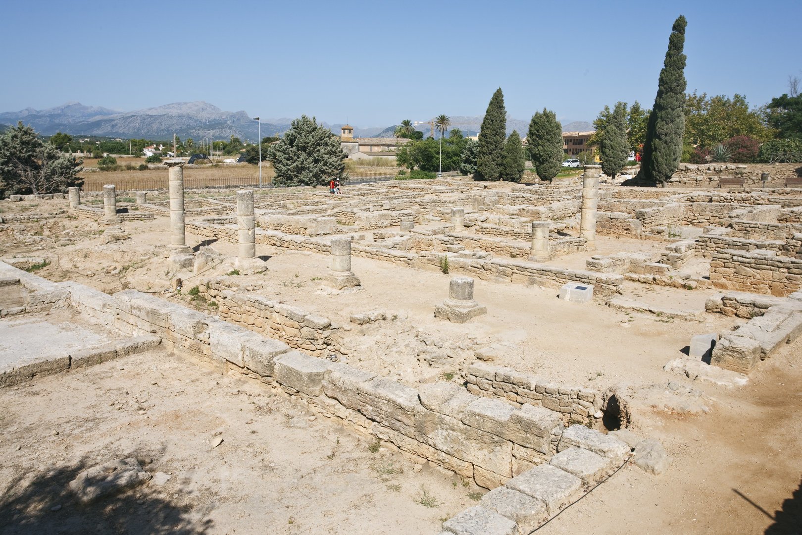 Roman ruins in Alcudia