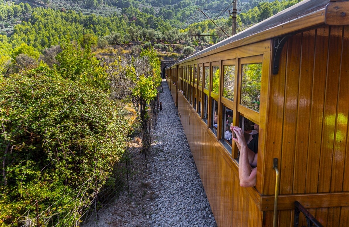 ride on the soller train