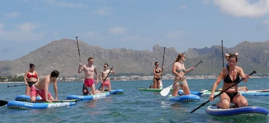 stand uo paddling course