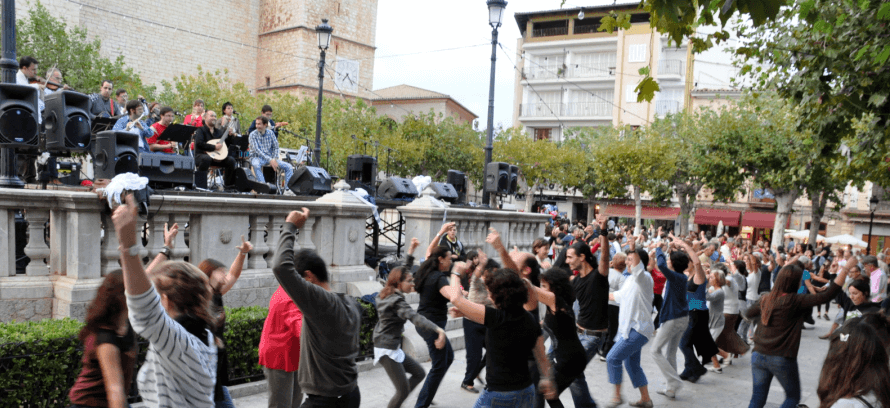 the village celebrates