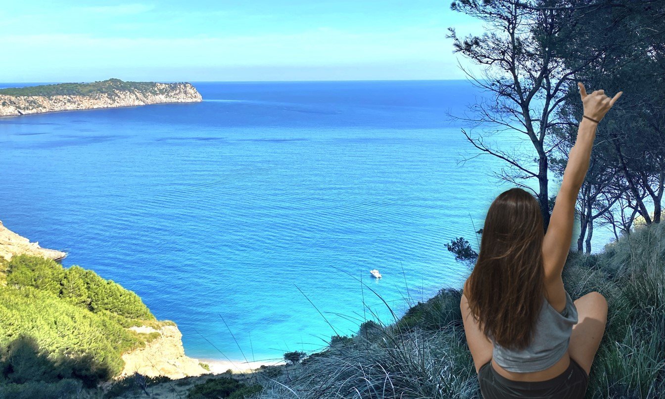 enjoying water activities in mallorca