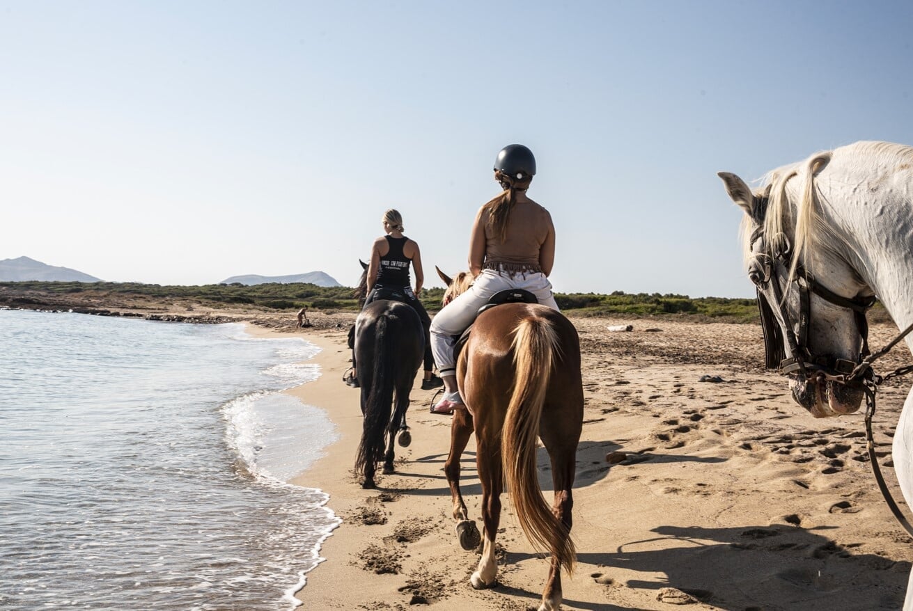 Jazda konna na plaży na Majorce