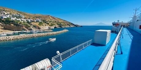 Przyjazd na Minorkę z Majorki promem