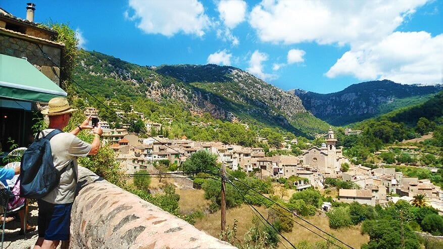 Widok panoramiczny Valldemosy
